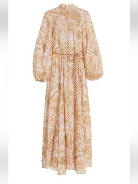 Zimmermann Andie Floral Linen Dress